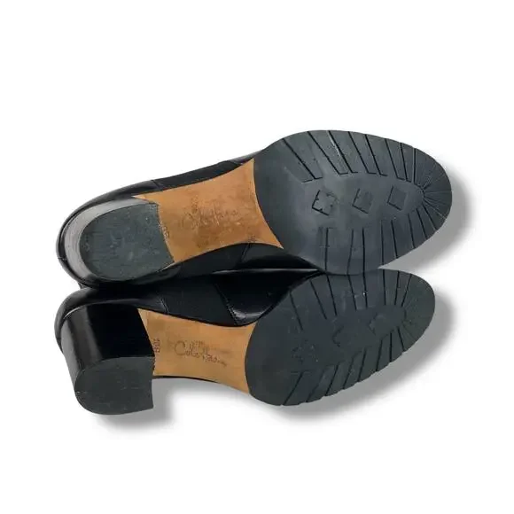 Cole Haan Black Leather Ankle Boots Callan Chelsea Slip On 🖤 Size 10 - Picture 7 of 9